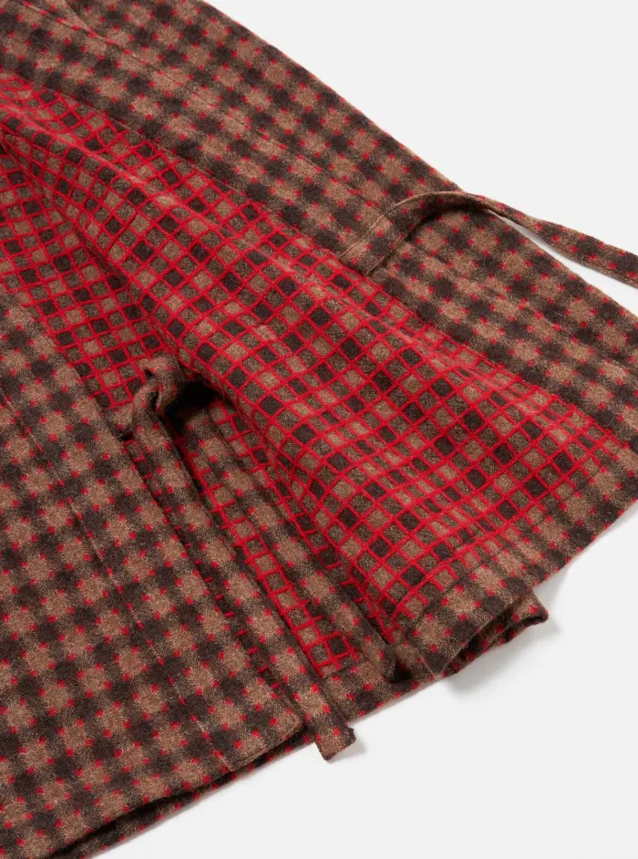 Jackets Men Universal Works Universal Works Kyoto Work Jacket In Brown Wool Alpaca Mix