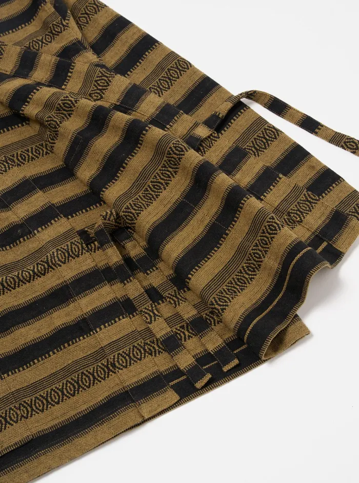 Jackets Men Universal Works Universal Works Kyoto Work Jacket In Khaki Blanket Stripe