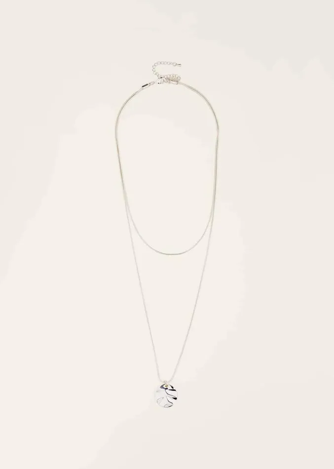 Jadie Silver Plated Pendant Necklace Silver Women Phase Eight Jewellery