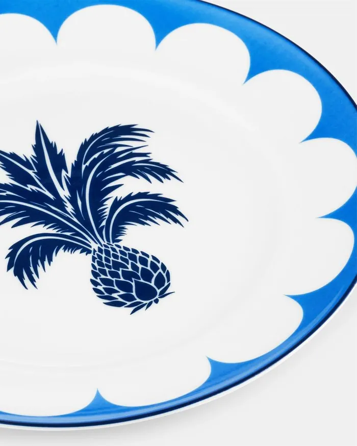 Jaipur Dessert Plate Blue Women Aquazzura Dinnerware Jaipur Dessert Plate Blue Women Aquazzura Dinnerware
