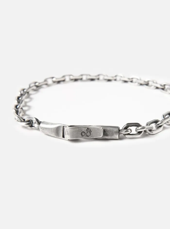 Jewellery Men Universal Works Anchor and Crew Halyard Sail Bracelet In 925 Silver