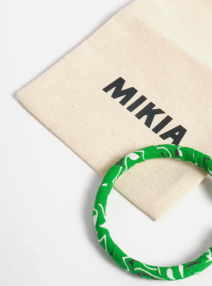 Jewellery Men Universal Works Mikia Bracelet In Green Bandana