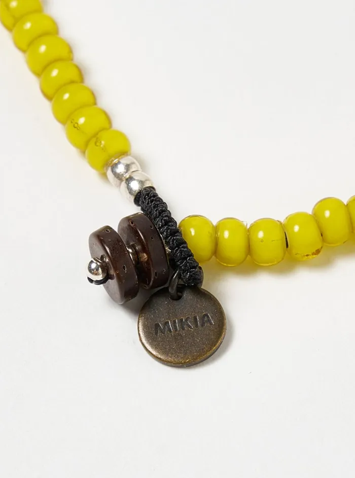 Jewellery Men Universal Works Mikia Bracelet In Yellow White Hearts