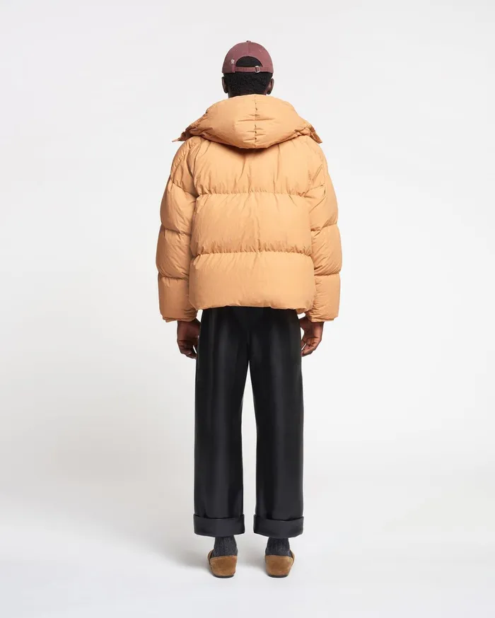 Jolyn Tech Poplin Puffer Jacket Biscuit WomenMen Nanushka Jackets and Blazers