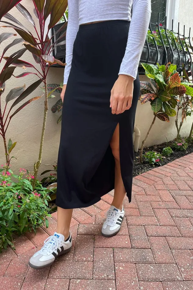 Josie Skirt Black Women Brandy Melville Bottoms