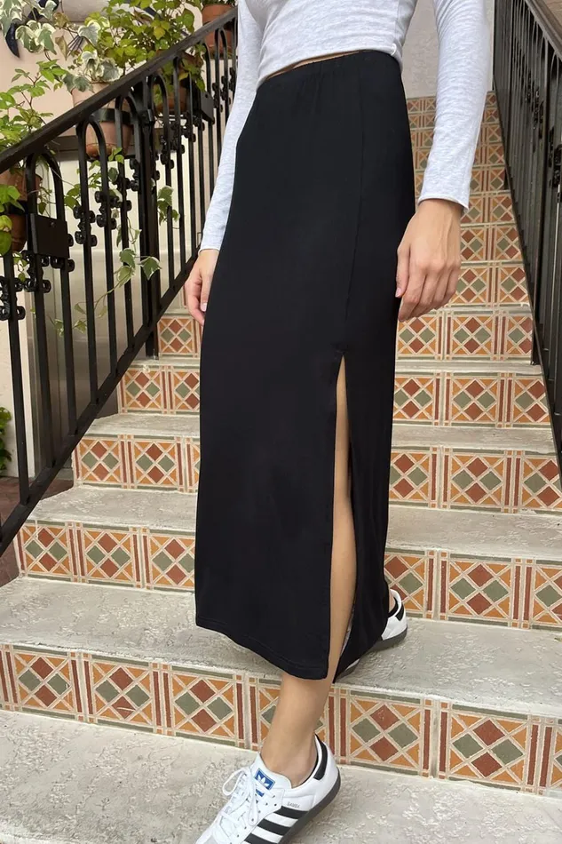 Josie Skirt Black Women Brandy Melville Bottoms