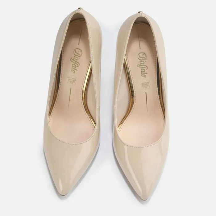 Juliette Pump Beige Buffalo Heels