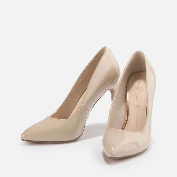 Juliette Pump Beige Buffalo Heels