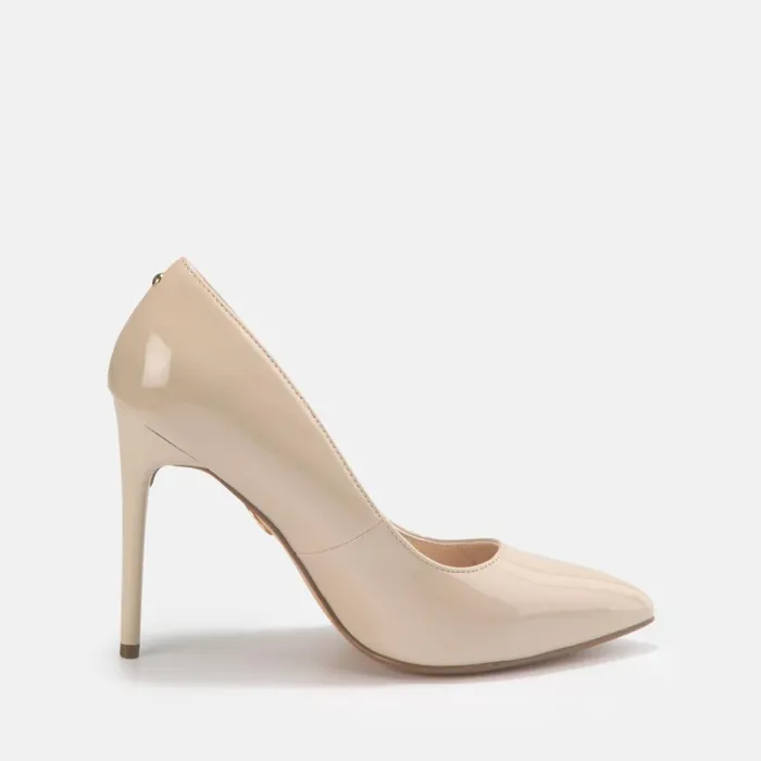 Juliette Pump Beige Buffalo Heels