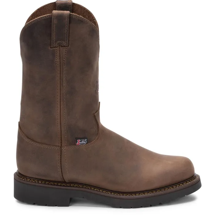 Justin Boots Balusters 11034 Work Boot Bay Gaucho brown Men Work