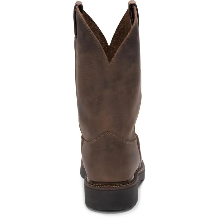 Justin Boots Balusters 11034 Work Boot Bay Gaucho brown Men Work