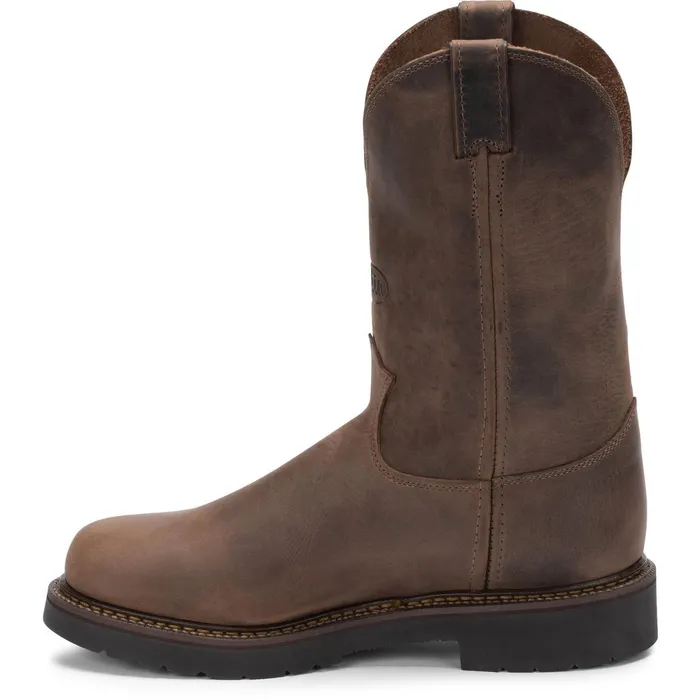 Justin Boots Balusters 11034 Work Boot Bay Gaucho brown Men Work
