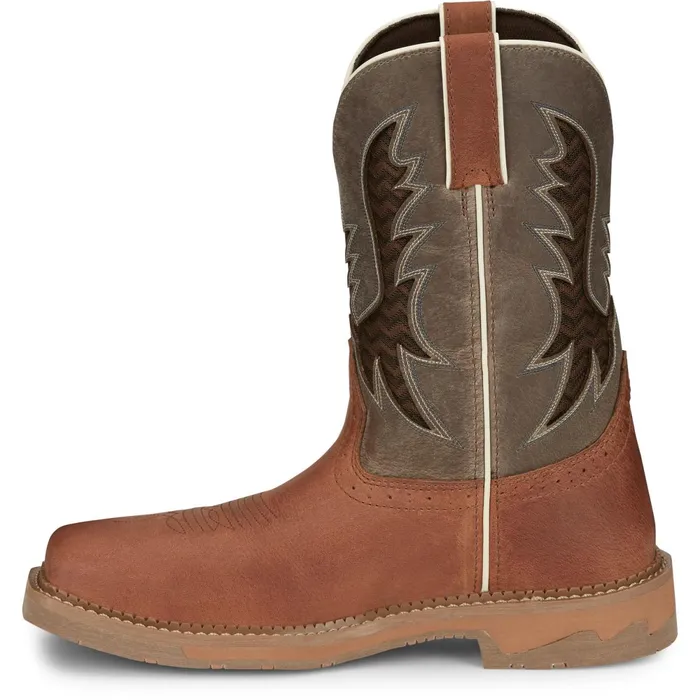 Justin Boots Bolt 11034 Work Boot Light Brown brown Men Work