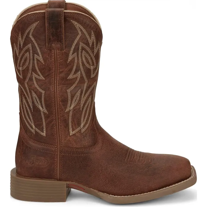 Justin Boots Canter 11034 Western Boot Amber Brown brown Men Western