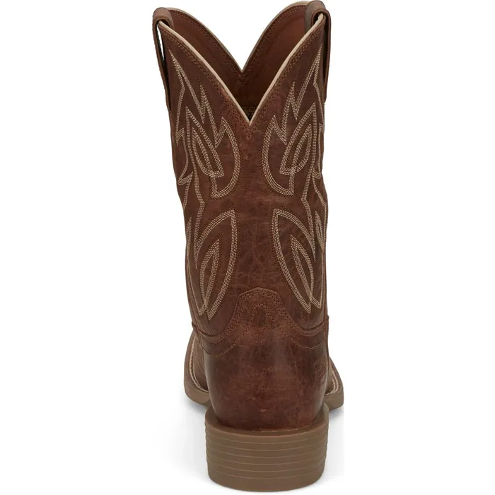 Justin Boots Canter 11034 Western Boot Amber Brown brown Men Western