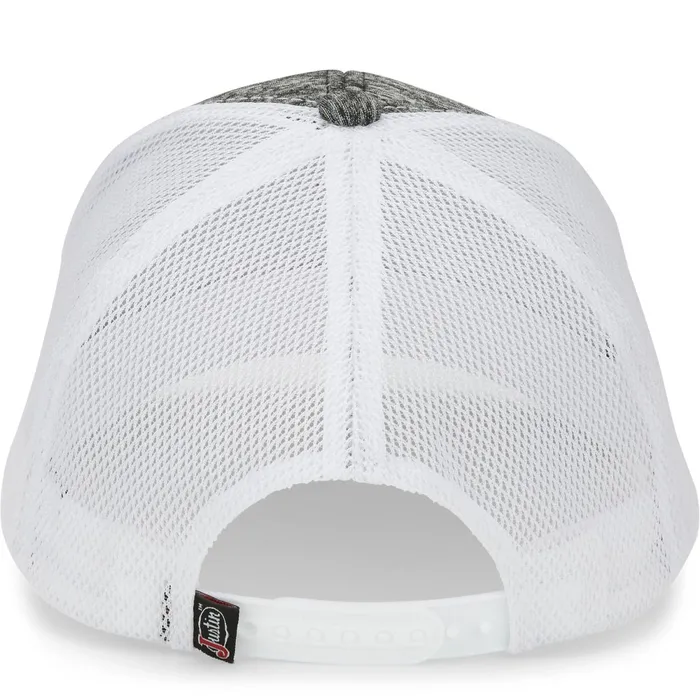Justin Boots Justin Logo Cap Dark Greywhite Mesh grey MenWomen Hats and Caps