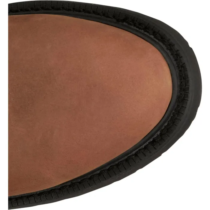 Justin Boots Livestock 8034 LaceUp Round Toe Work Boots Aged Brown brown Men Work