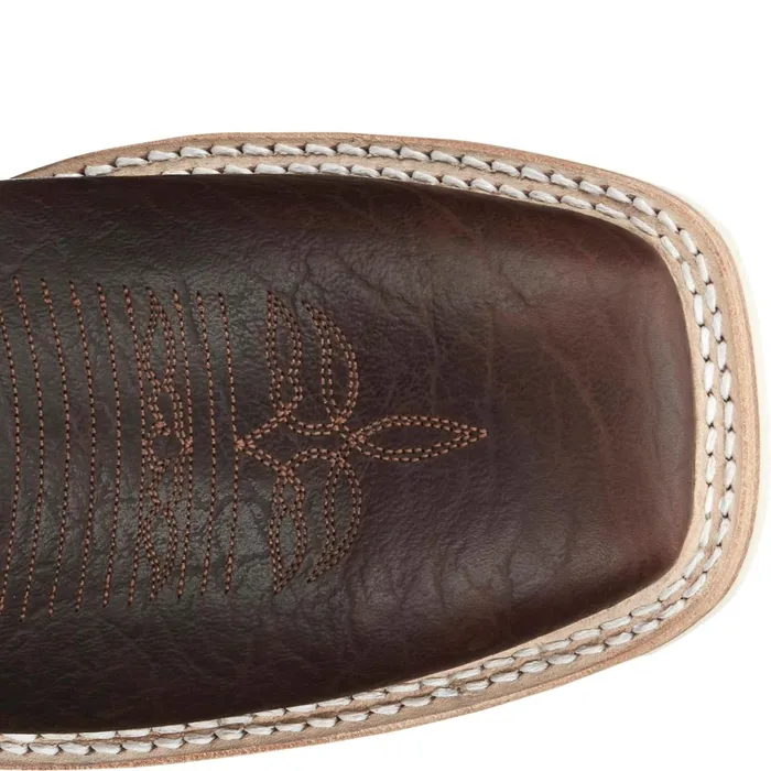 Justin Boots Ryker 11034 PullOn Western Boot Rootbeer Yeti brown Men Western