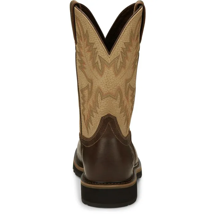 Justin Boots Superintendent 11034 Work Boot Golden Brown brown Men Work