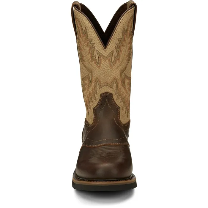 Justin Boots Superintendent 11034 Work Boot Golden Brown brown Men Work
