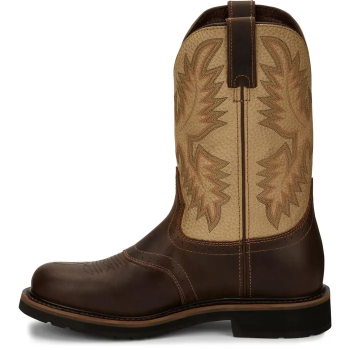 Justin Boots Superintendent 11034 Work Boot Golden Brown brown Men Work