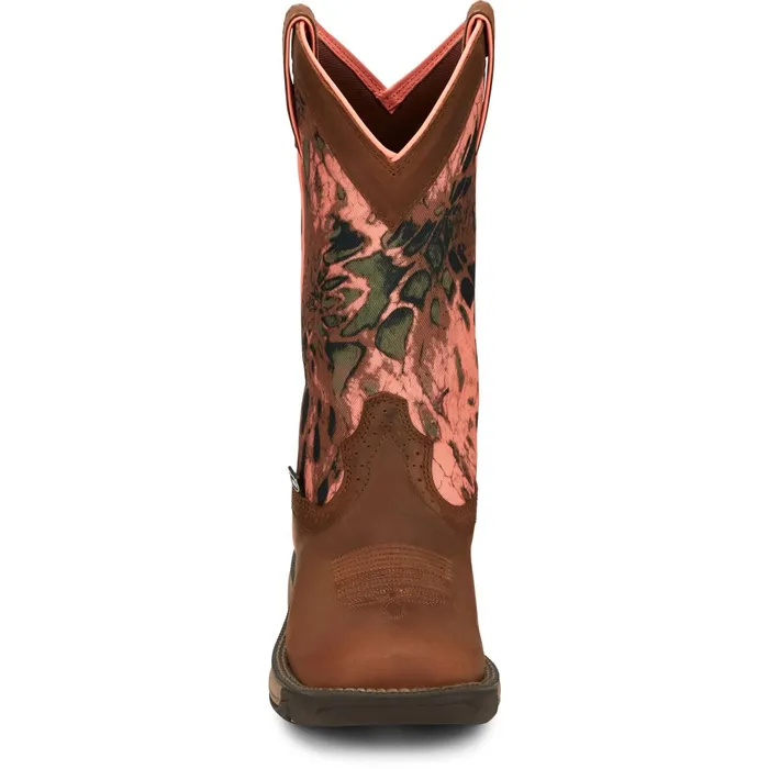 Justin Boots Trekker 11034 Waterproof Work Boot Russet Brown brown Women Work