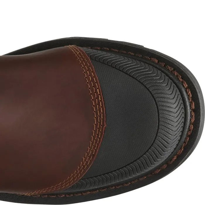 Justin Boots Warhawk II 11034 Waterproof Nano Composite Toe Work Boot Chestnut brown Men Work