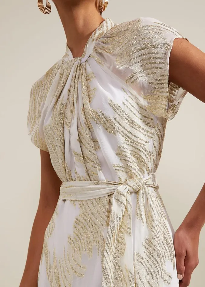 Kerena Shimmer Maxi Dress Multicoloured Women Phase Eight Dresses