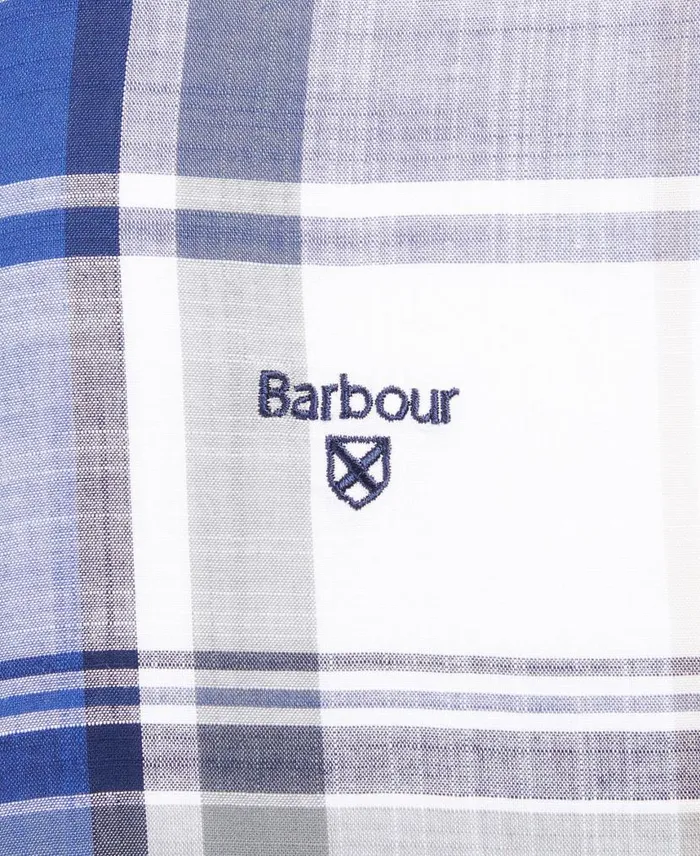 Kidd Tailored Shirt Olive Men Barbour Shirts
