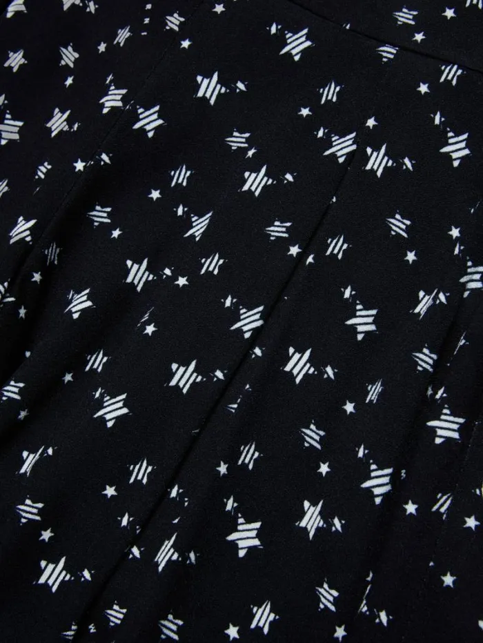 Kids Marni Crepe Fabric TrouserSkirt With Stardust Print