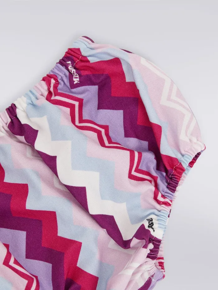 Kids TwoPiece Set With LongSleeved Dress With Logo And Cotton Culotte Trousers Multicoloured Missoni Baby 024 Months Kids TwoPiece Set With LongSleeved Dress With Logo And Cotton Culotte Trousers Multicoloured Missoni Baby 024 Months