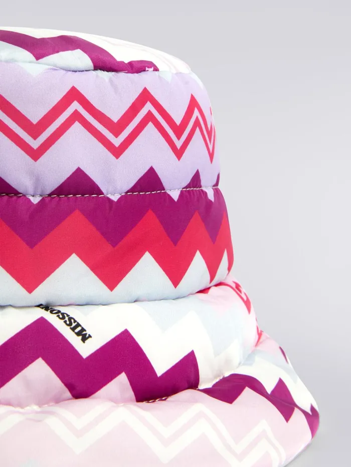Kids Zigzag Nylon Bucket Hat Multicoloured Missoni Accessories Kids Zigzag Nylon Bucket Hat Multicoloured Missoni Accessories