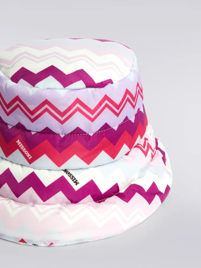 Kids Zigzag Nylon Bucket Hat Multicoloured Missoni Accessories Kids Zigzag Nylon Bucket Hat Multicoloured Missoni Accessories