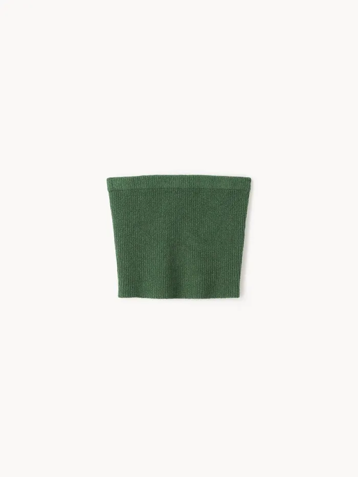 Knitwear Women By Malene Birger Giovania Bandeau Top Comfrey