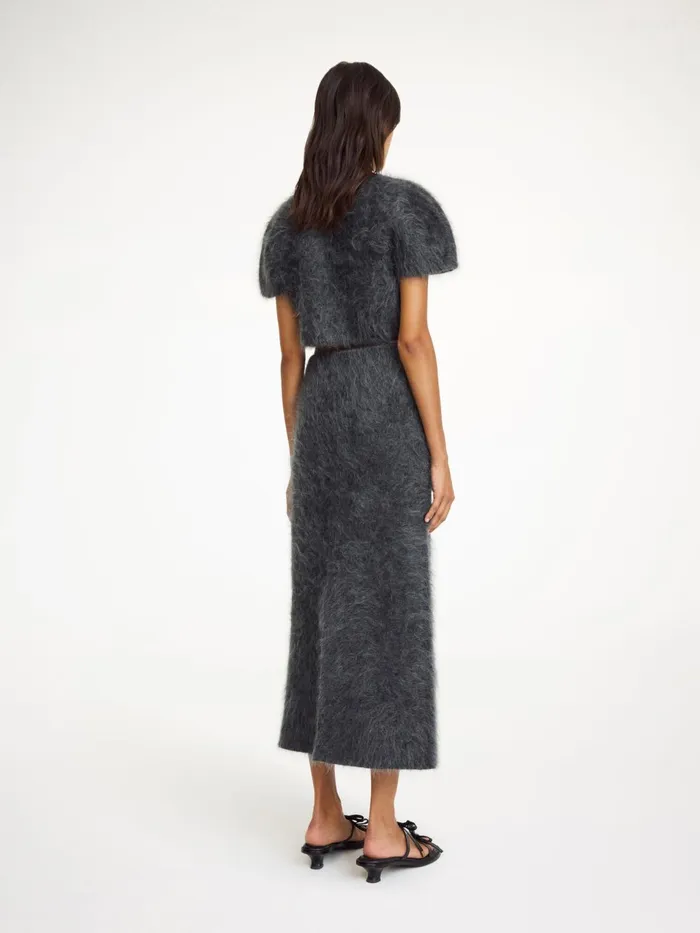 Knitwear Women By Malene Birger Zhara Top Jet Grey