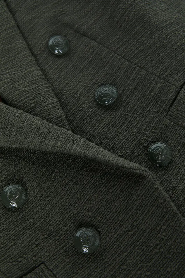 L039Agence Blazers and Jackets Women Brooke OpenFront Blazer Beetle L039Agence Blazers and Jackets Women Brooke OpenFront Blazer Beetle