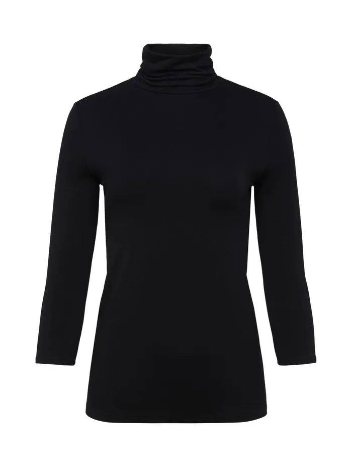 L039Agence Blouses and Tops Women Aja Turtleneck Black L039Agence Blouses and Tops Women Aja Turtleneck Black