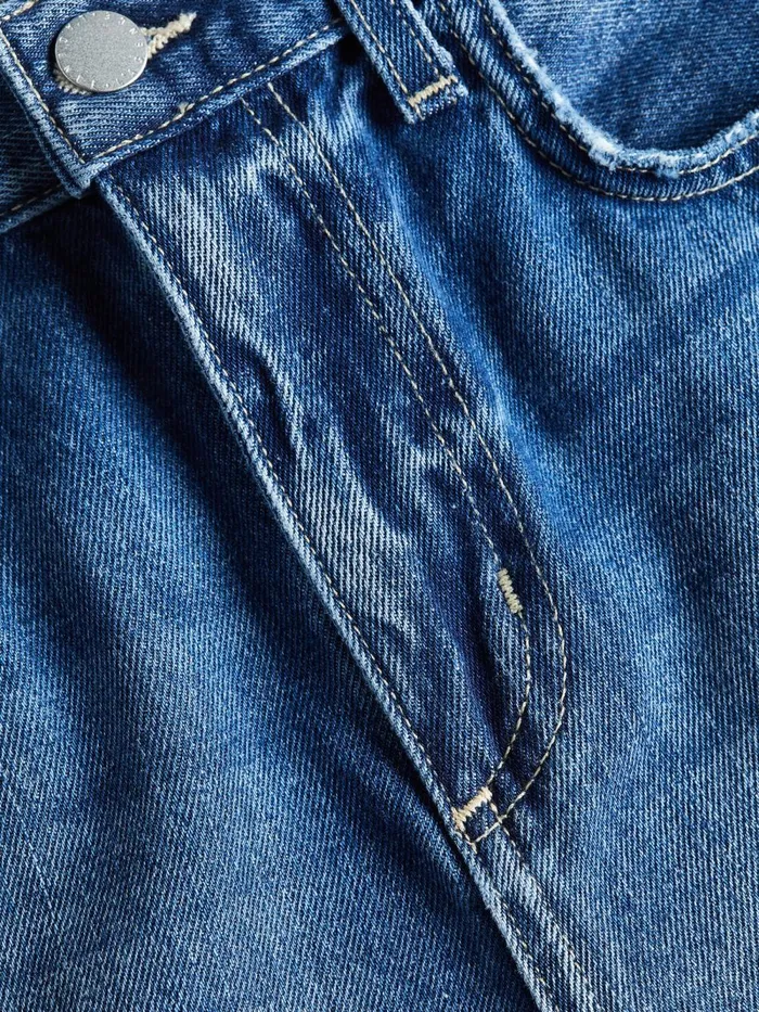 L039Agence Shorts Women Clark Distressed Denim Short Brentwood Destruct