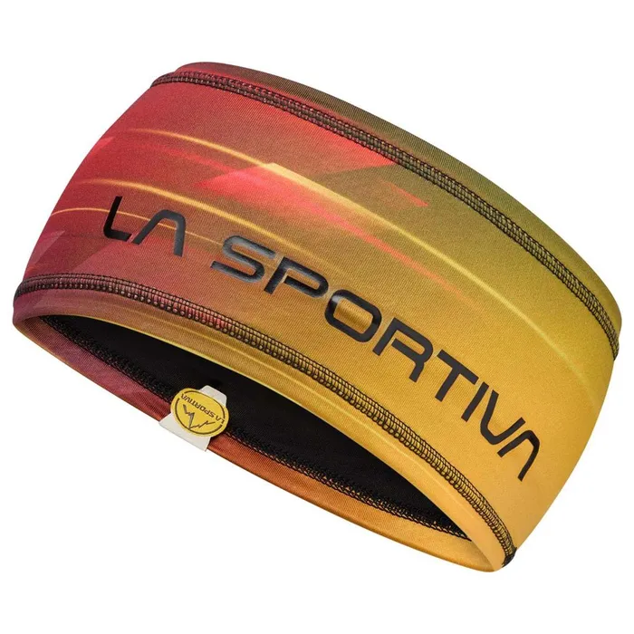 La Sportiva Hats and Beanies Racer Headband YellowBlack 8211 MenWomen