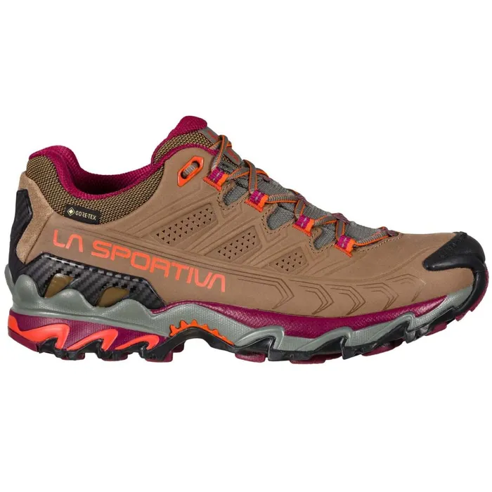 La Sportiva Hiking Ultra Raptor II Leather Wide Woman GTX TaupeRed Plum 8211 Women La Sportiva Hiking Ultra Raptor II Leather Wide Woman GTX TaupeRed Plum 8211 Women