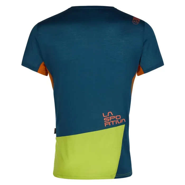 La Sportiva Tshirt Grip TShirt M Lime PunchStorm Blue 8211 Men La Sportiva Tshirt Grip TShirt M Lime PunchStorm Blue 8211 Men
