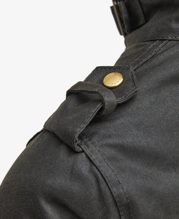 Ladies International Waxed Jacket Olive Women Barbour Waxed Jackets