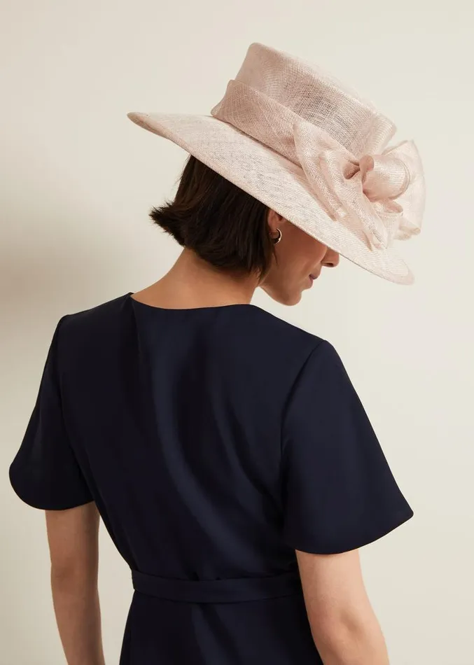 Layered Bow Hat Latte Women Phase Eight Fascinators and Hats