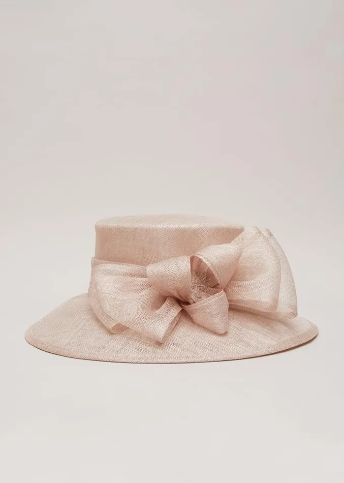 Layered Bow Hat Latte Women Phase Eight Fascinators and Hats