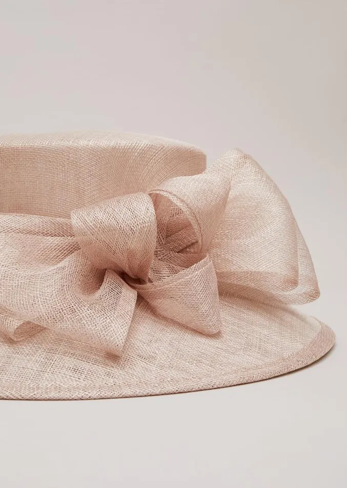 Layered Bow Hat Latte Women Phase Eight Fascinators and Hats