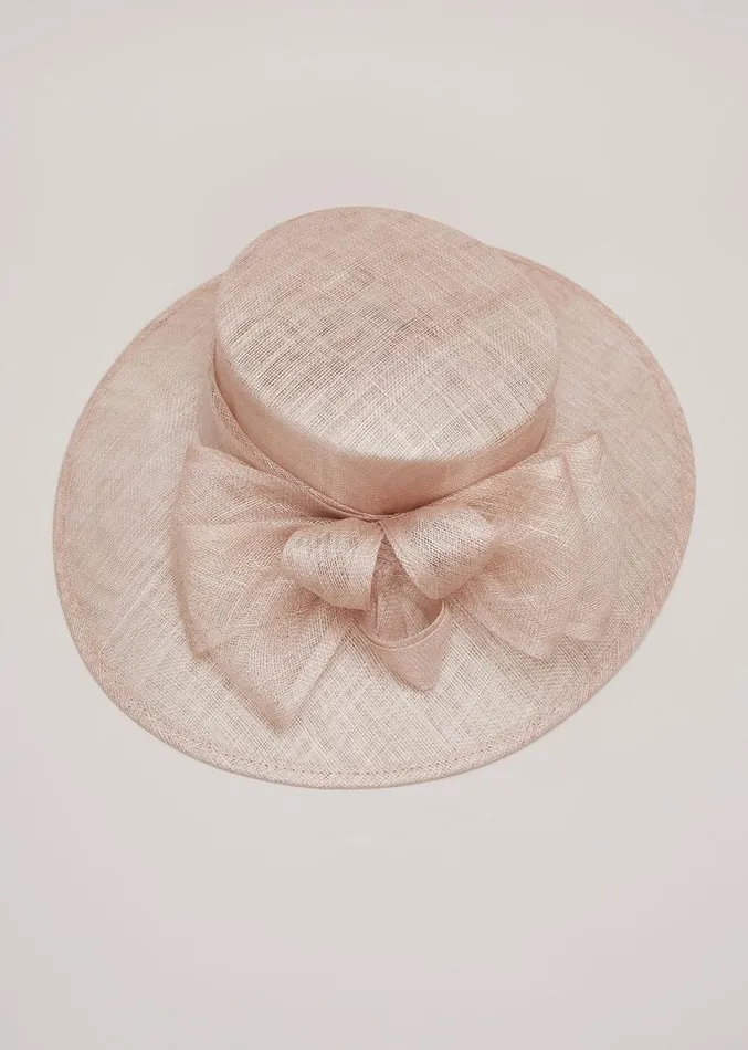 Layered Bow Hat Latte Women Phase Eight Fascinators and Hats