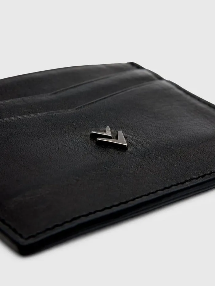 Leather Wallets Men John Varvatos CARD CASE Black