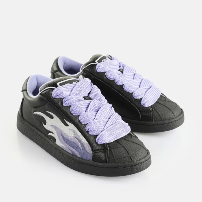 Liberty Black Purple Buffalo Sneakers