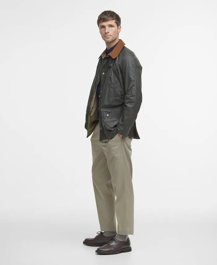 Lightweight Ashby Waxed Jacket Archive Olive Men Barbour Waxed Jackets