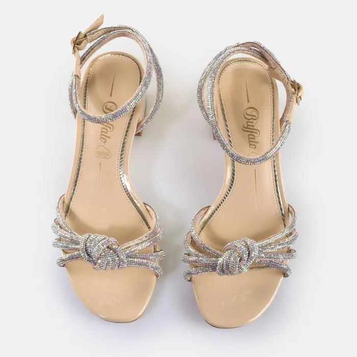 Lilly Bow Cream Buffalo Heels Lilly Bow Cream Buffalo Heels